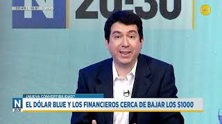 ¿Nueva convertibilidad El dólar blue y los financieros cerca de bajar los 1000 │N2030│ 030424 [upl. by Calen]