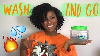 WASH amp GO ROUTINE USING WETLINE XTREME GEL  THE HYPE IS REAL 💦🔥 [upl. by Areht]