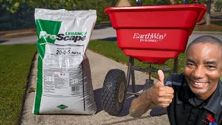 Fertilizer Application in the Fall  Tonys Lawn Care Update [upl. by Aennaej647]