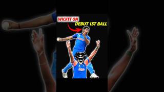 International Debut की 1st Ball पर Wicket लेने वाले Bowlers 🔥 [upl. by Nylasoj]