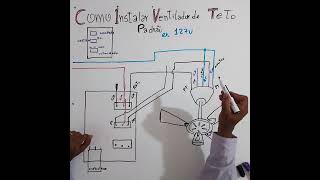 Como Instalar VENTILADOR de Teto de Modo Simples [upl. by Arrat]