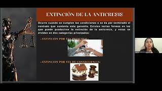 ANTICRESIS  DERECHOS REALES [upl. by Anoiuq]