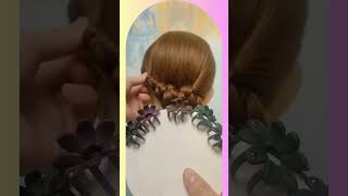 TECHNIQUE FOR TYING HAIR WITH CLIPS Part 23 [upl. by Paulson]