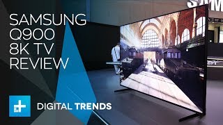 Samsung 8K QLED TV  85inch Q900  Hands On Review [upl. by Esinrahc]