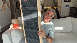 Pet Ramp for Bed or Couch Review amp Unboxing 4K [upl. by Knight]