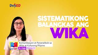 SHS Filipino Q1 Ep1 Komunikasyon at Pananaliksik sa Wika at Kulturang Pilipino [upl. by Ranita]