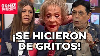 ¡Alejandra Guzmán y Sylvia Pasquel cara a cara por el cuidado de Silvia Pinal  Con Permiso [upl. by Anavas]