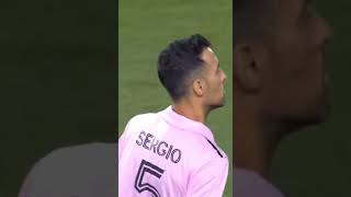 Sergio Busquets MLS Debut  Inter Miami CF [upl. by Nnilsia16]