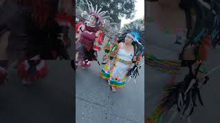 Danza Azteca Nahuatlaca 🪶🪶 Romería de Zapopan 2024 [upl. by Neiht]