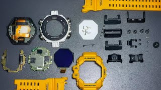 GPRH1000 Rangeman GShock disassembly  Tedious thing [upl. by Annovahs]