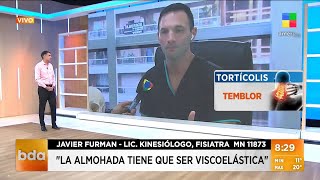 Cómo aliviar la tortícolis una afección que afecta al cuello [upl. by Kapeed]