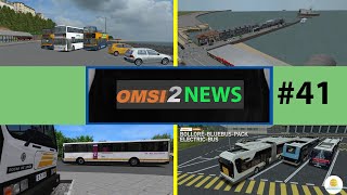 Omsi 2 News 41 Scarborough Seafront Rocar de Simon Romanian Bus amp Bollere Bluebus DLC [upl. by Drewett]