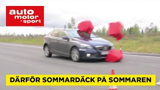 Därför ska du ha sommardäck på sommaren [upl. by Phineas]