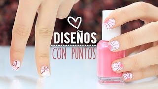 Diseños de uñas fáciles y bonitos [upl. by Godiva]