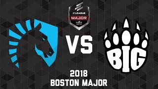 Liquid vs BIG  CSGO ELEAGUE Major Boston 2018 [upl. by Ailedua]