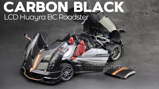 LCD Huayra BC Roadster Carbon Black [upl. by Eneryc748]