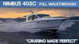 Nimbus 405C Full Walkthrough  The Marine Channel [upl. by Airetahs]