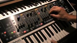 Roland Gaia Tutorial 5  Punchy WowWow Bass  Subtractive Synthesis [upl. by Enywad]