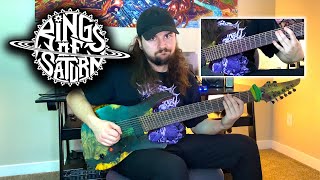 RINGS OF SATURN  THEOGONY  JOEL OMANS  OFFICIAL GUITAR PLAYTHROUGH 2024 [upl. by Rosetta760]