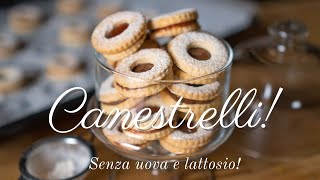 CANESTRELLI VEGANI  RICETTA FACILE SENZA UOVA E LATTOSIO [upl. by Harlin108]