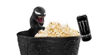 Limited addition venom popcorn bucket and rating the movie [upl. by Swehttam]