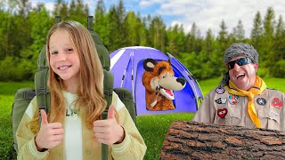 Nastya and summer camping rules for kids [upl. by Thinia181]