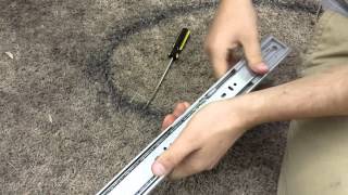 How to Fix a Soft Close Drawer Slider [upl. by Middendorf569]