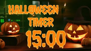 15 Minute Halloween Timer  15 Dakika Cadılar Bayramı Zamanlayıcı [upl. by Nic]