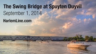 The Amtrak Swing Bridge at Spuyten Duyvil [upl. by Irami]