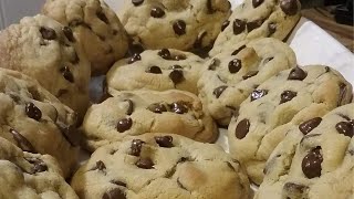 Thick Soft And Chewy Chocolate Chip Cookies [upl. by Yesrej]