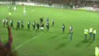 Violetter Protest gegen RB SV Ried vsDosenkonzern 2005 [upl. by Loise]