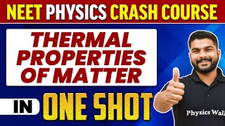 THERMAL PROPERTIES OF MATTER in 1 Shot  All Concepts Tricks amp PYQs  NEET Crash Course  UMMEED [upl. by Nortad]