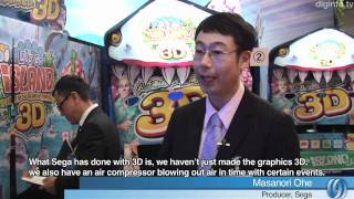 52inch Glassesfree 3D Arcade Game  Lets Go Island 3D DigInfo [upl. by Bernj691]