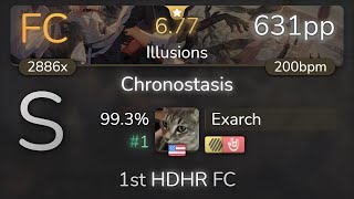 Exarch  Release hallucination  Chronostasis Illusions HDHR 993 1 631pp FC  osu [upl. by Leuqer]