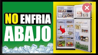 PORQUE EL REFRIGERADOR ENFRIA ARRIBA PERO ABAJO NO ❌ [upl. by Wavell]