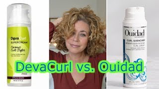 DevaCurl vs Ouidad  Which product works best for curly hair [upl. by Adnopoz]