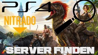 Tutorial Wie finde ich meinen Ark PS4 Server von Nitrado [upl. by Nylireg]