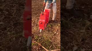 Handseeder agriculture seeddrill farming seeder indianfarmer automobile farmer 2024 funny [upl. by Anirtik350]