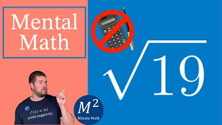 How to Calculate Square Roots without a Calculator  Mental Minute Math [upl. by Scoles401]