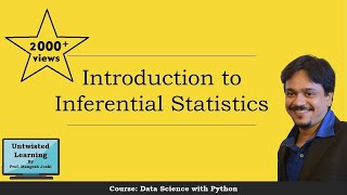 Introduction to Inferential Statistics [upl. by Lu464]