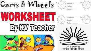 WORKSHEET  Carts And Wheels  Class4 Maths NCERT Chapter 8 Extra important question answer KV Tchr [upl. by Analem]