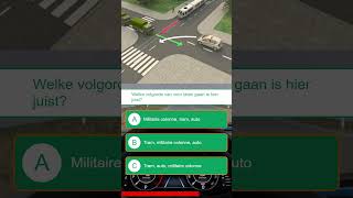 🚗 Voorrang kruispunt 🚗 CBR auto theorieexamen rijles theorie examen verkeer [upl. by Akla77]