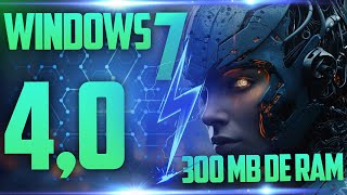 Windows 7 Lite 40 Atualizado Em 2024 Consumindo Apenas 300 Megas De RAM  Ultra Leve PcNote Fraco🔥 [upl. by Bal]