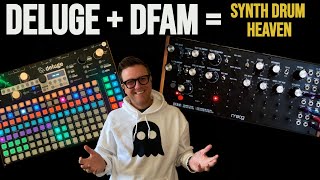 Deluge  DFAM  Drum Synth Heaven [upl. by Trixi607]