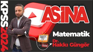 2024 KPSS Matematik Tanıtım  Hakkı GÜNGÖR  İsemTV [upl. by Negem]