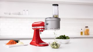 Food processor for mixer  KitchenAid [upl. by Enoyrt]