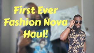 My FIRST Clothing Haul  Affordable Fits From Fashion NOVA Men [upl. by Enal]