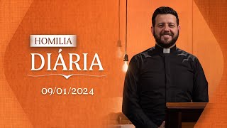 📖 Homilia Diária  Viva verdadeiramente a Palavra de Deus em sua vida  09 de Janeiro de 2024 [upl. by Milka517]