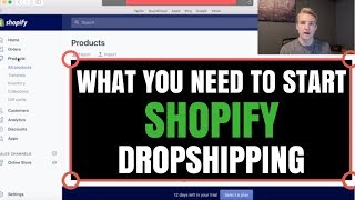 What You Need To Start Shopify Dropshipping for beginners [upl. by Ydnec]