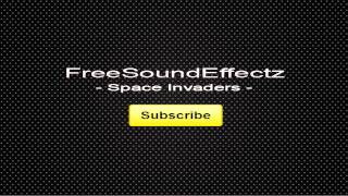 Space Invaders Sound Effect [upl. by Attenad]